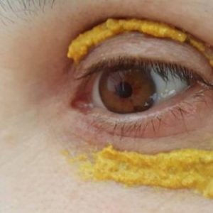 turmeric put eyes around coconut change amazing healthinasecond days after