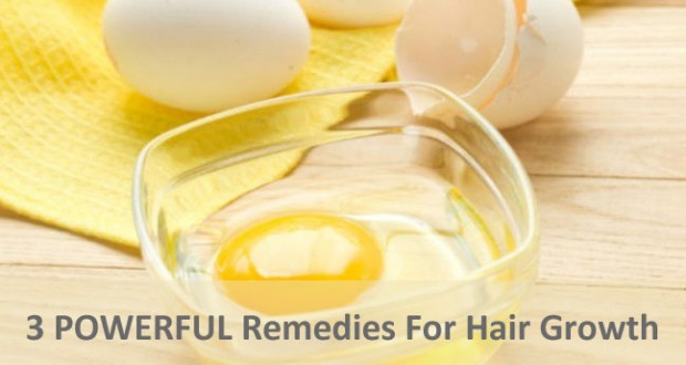 3 POWERFUL Remedies For Hair Growth