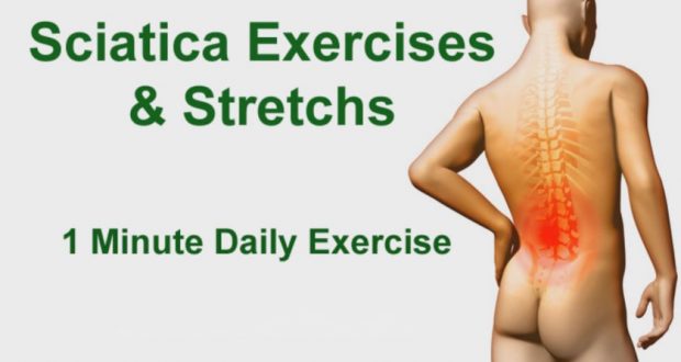 VIDEO: One Minute Exercise to Relief the Sciatica Nerve Pain and Cure Sciatica