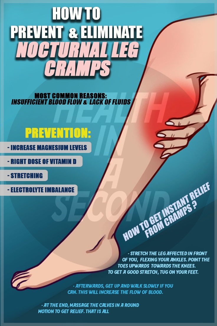 How To Prevent And Eliminate Nocturnal Leg Cramps 