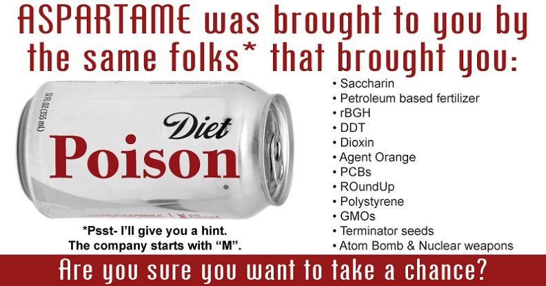 Learn More About Aspartame And  How Careful You Need To Be!