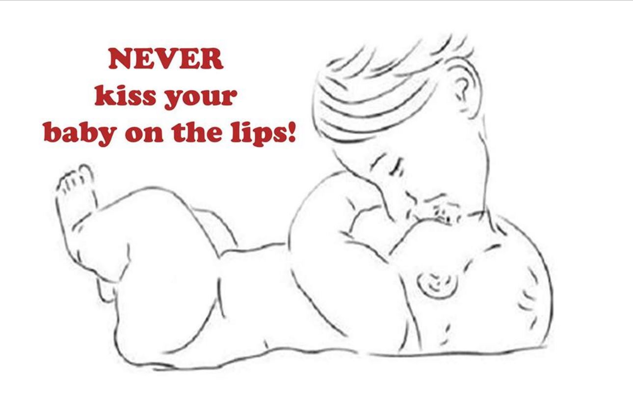 This Is Why You Should Never Kiss Your Baby’s Lips!