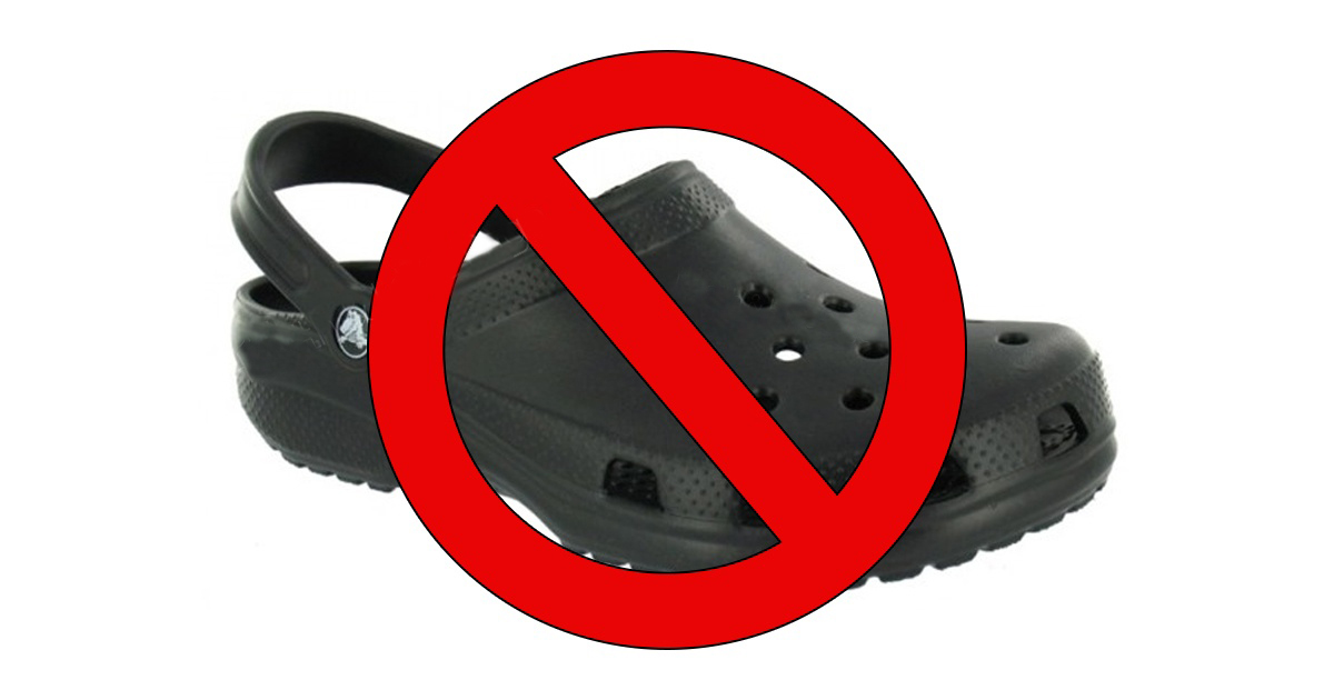 Why You Should Rethink Wearing Crocs