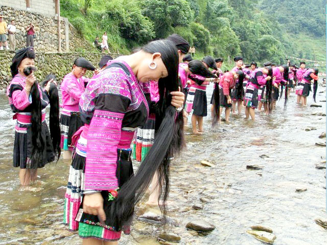 The People From This Chinese Village Have No White Hair At All!