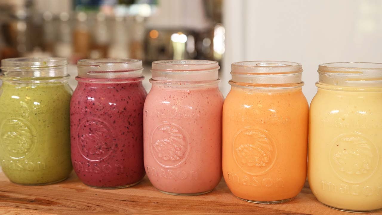 Healthy Breakfast Smoothie Recipes – A Whole Week Schedule!